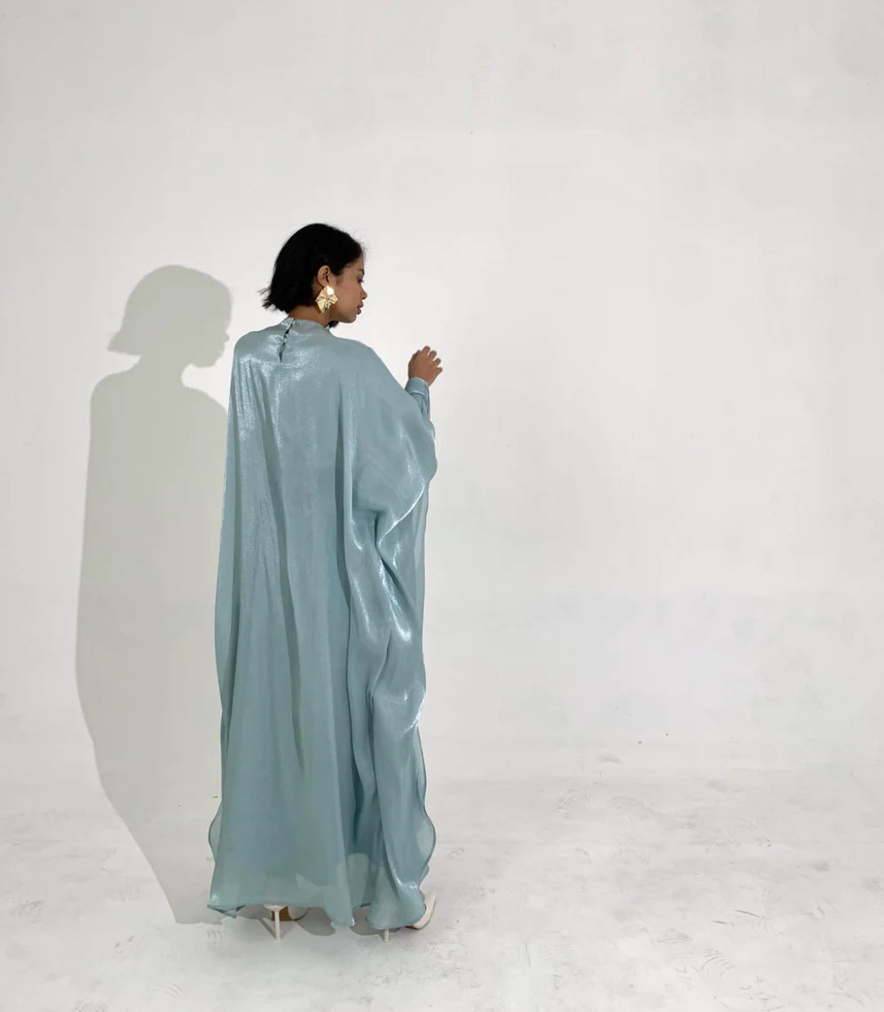 Sheen Kaftan In Sky