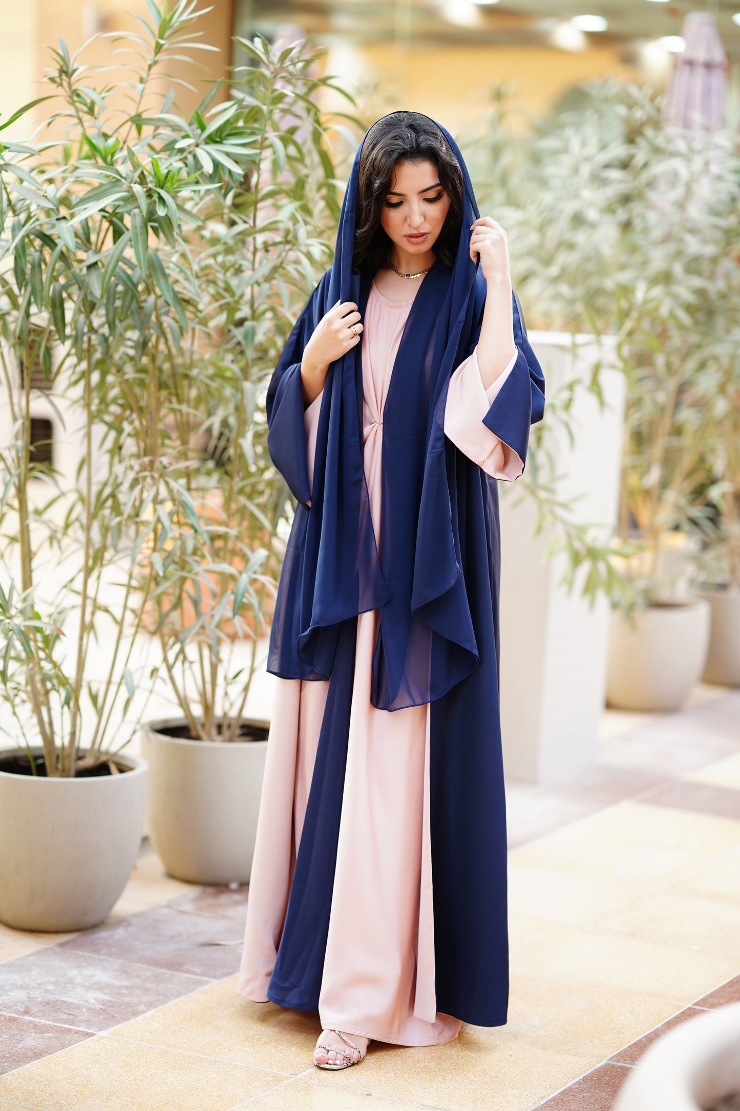 Zehra Abaya Blue