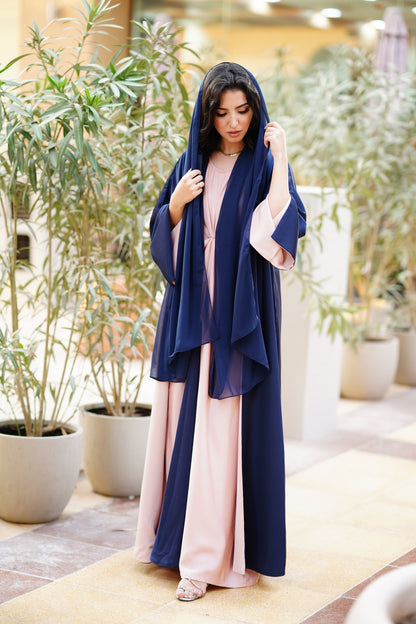 Zehra Abaya Blue