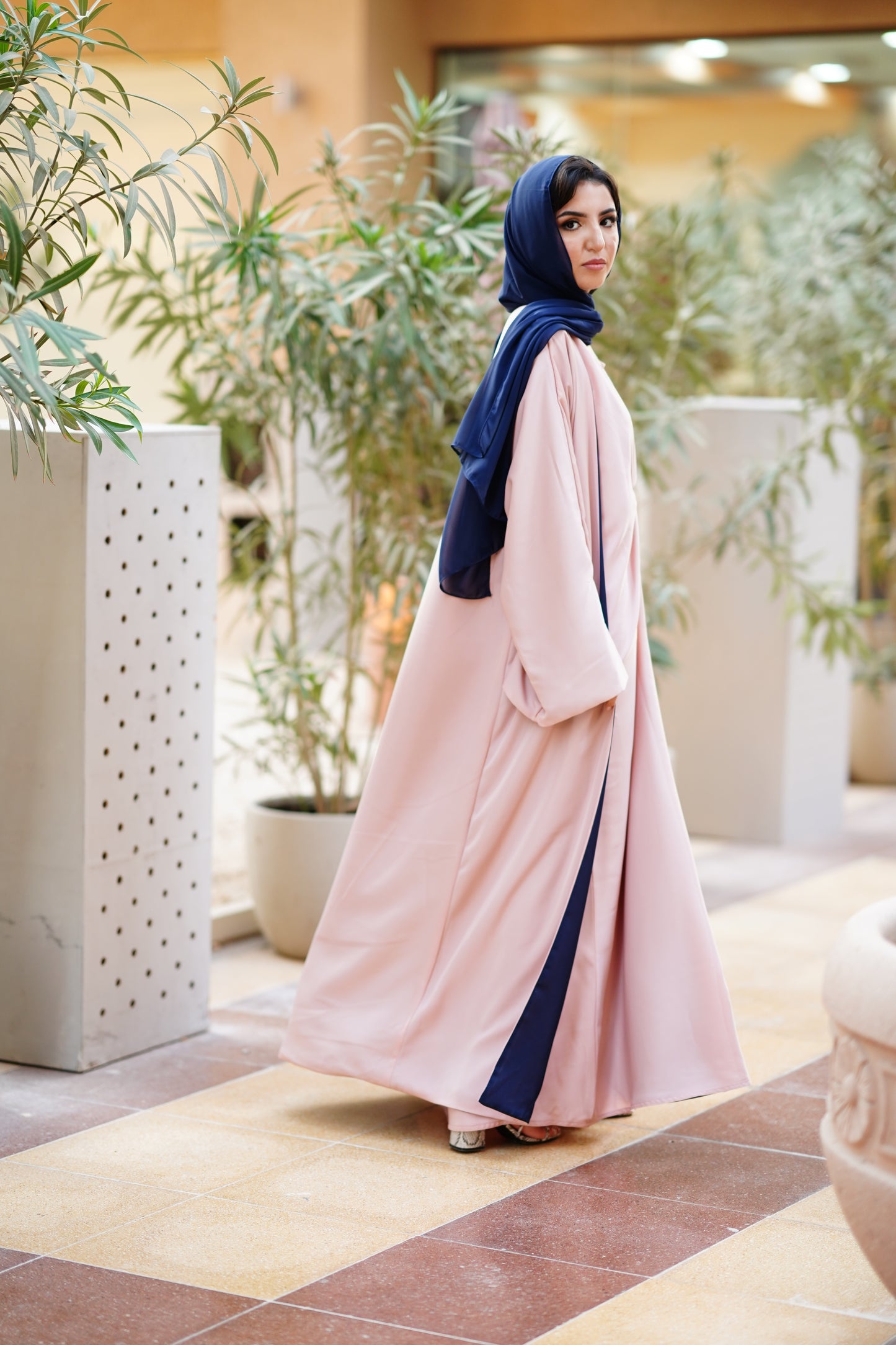 Zehra Abaya Blue
