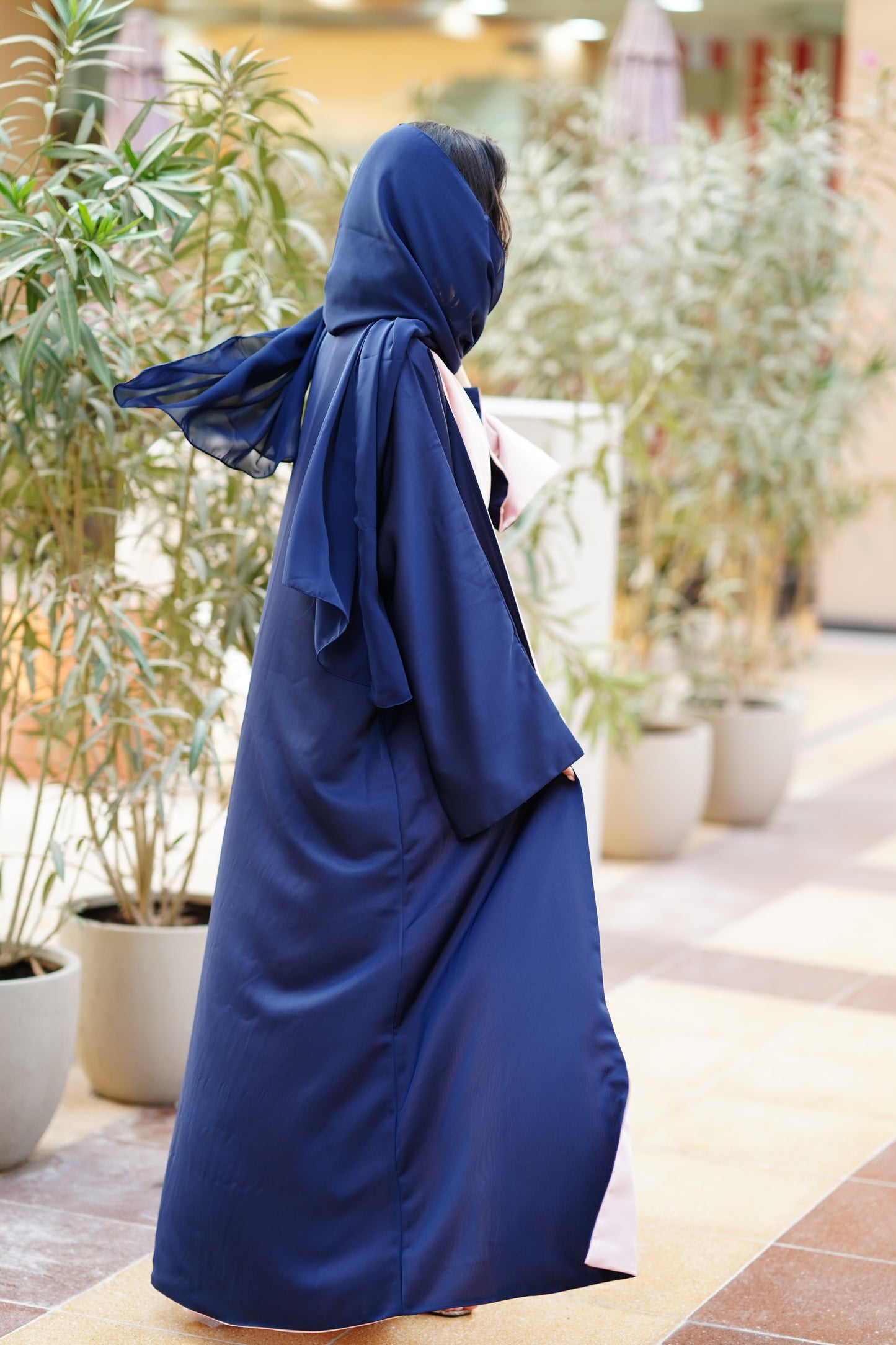 Zehra Abaya Blue
