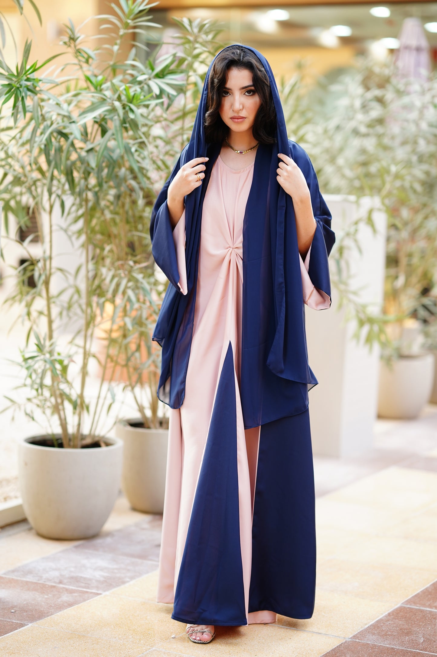 Zehra Abaya Blue
