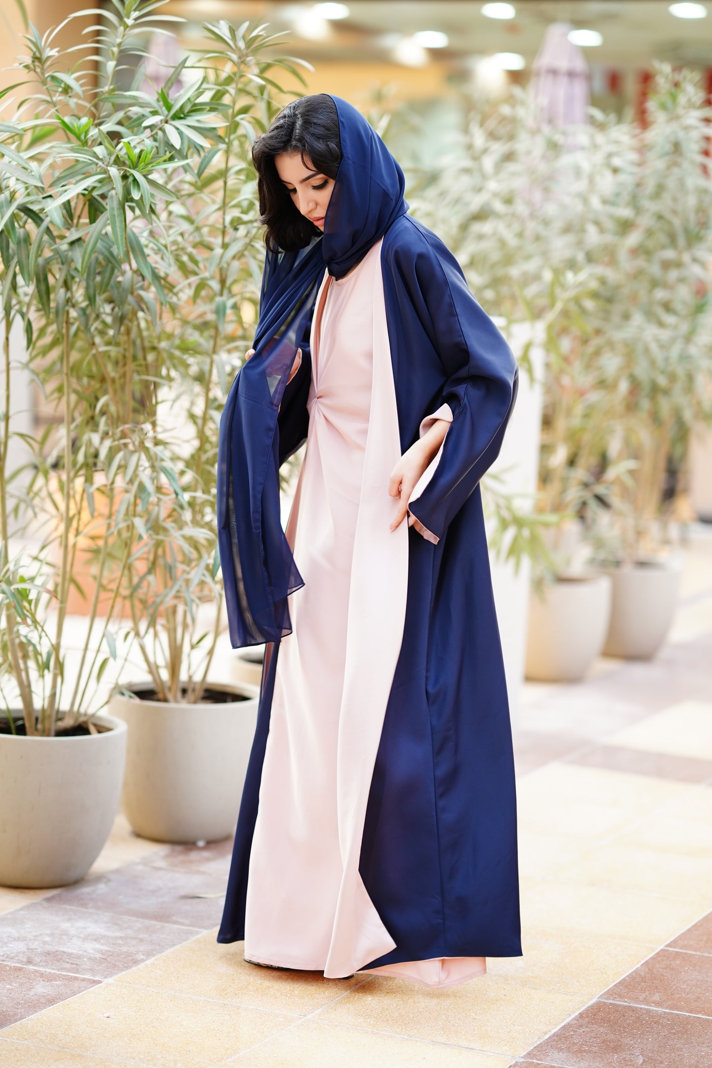 Zehra Abaya Blue