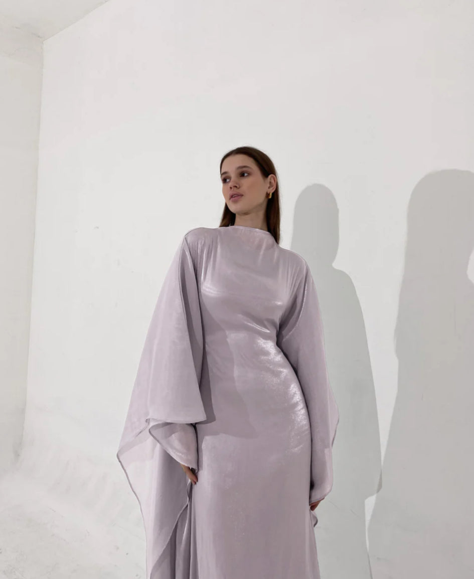 Sheen Kaftan In Lilac